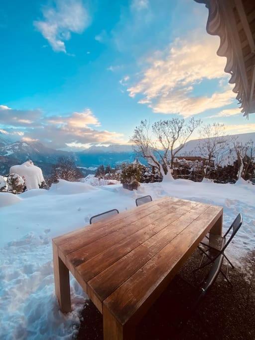 3,5 Pces - 80M2- Villars-Sur-Ollon المظهر الخارجي الصورة